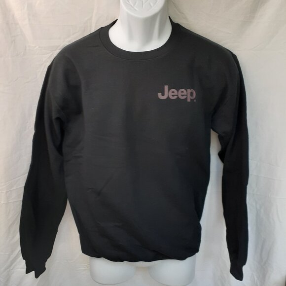 Jeep - Take the Road Less Traveled - Explore the World - New Small Black Sweatsh - Picture 3 of 7